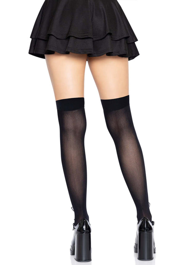 Butterfly Applique Thigh Highs